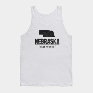 Nebraska Flat Water Vintage Tank Top